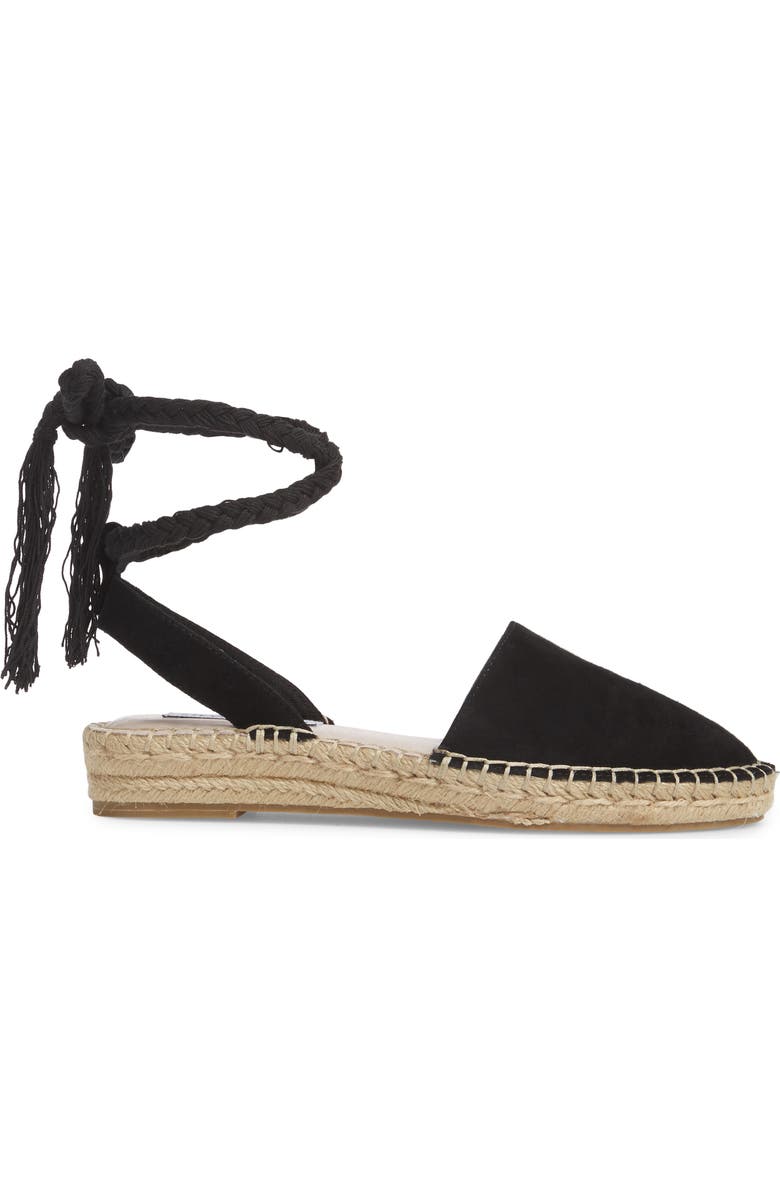 Steve Madden Mesa Wraparound Espadrille, Alternate, color,