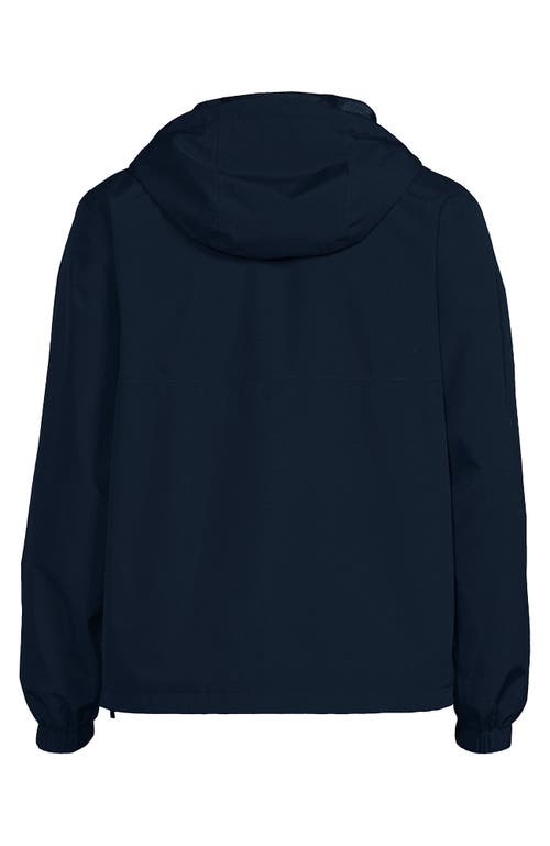 LANDS' END LANDS' END SQUALL WATERPROOF PACKABLE RAIN JACKET