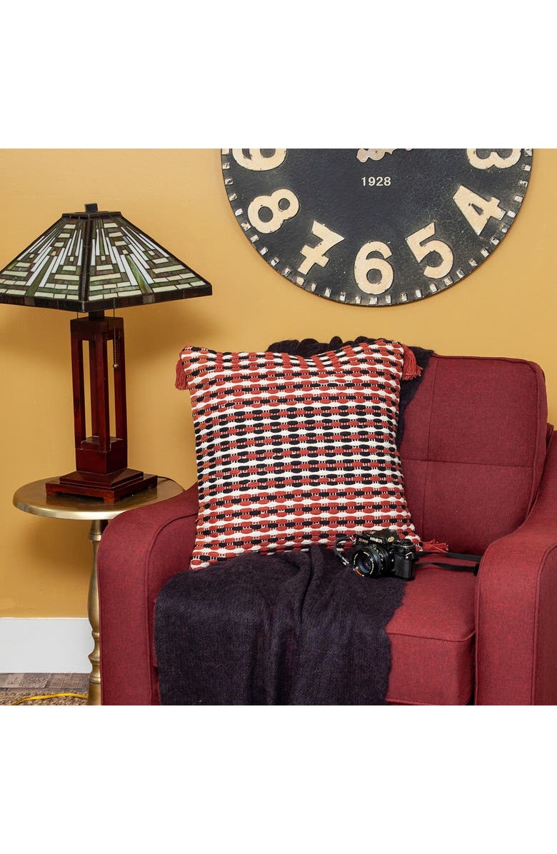 PARKLAND COLLECTION Dafne Transitional Multicolored Throw Pillow, Alternate, color, Multicolored