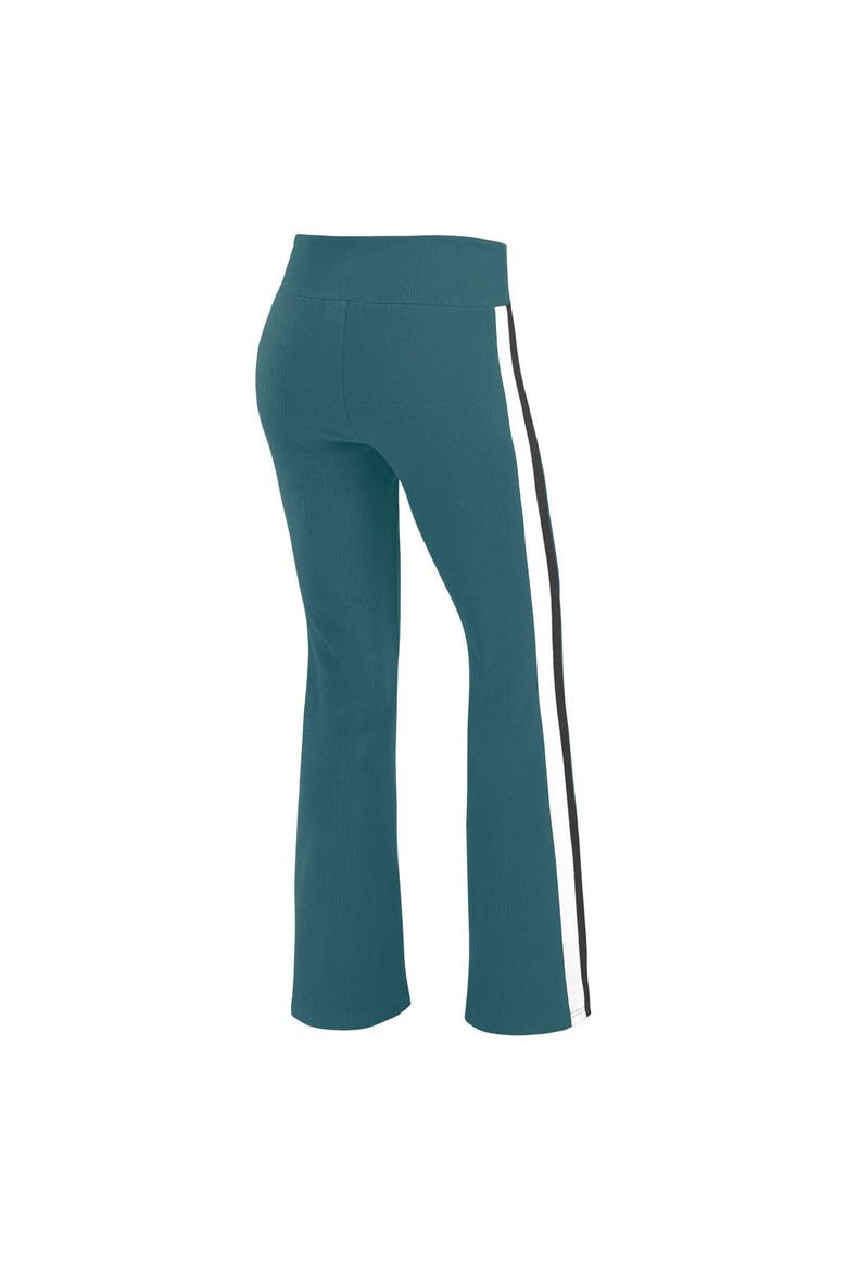 Women's WEAR by Erin Andrews Midnight Green Philadelphia Eagles Yoga Pants, Alternate, color, Green