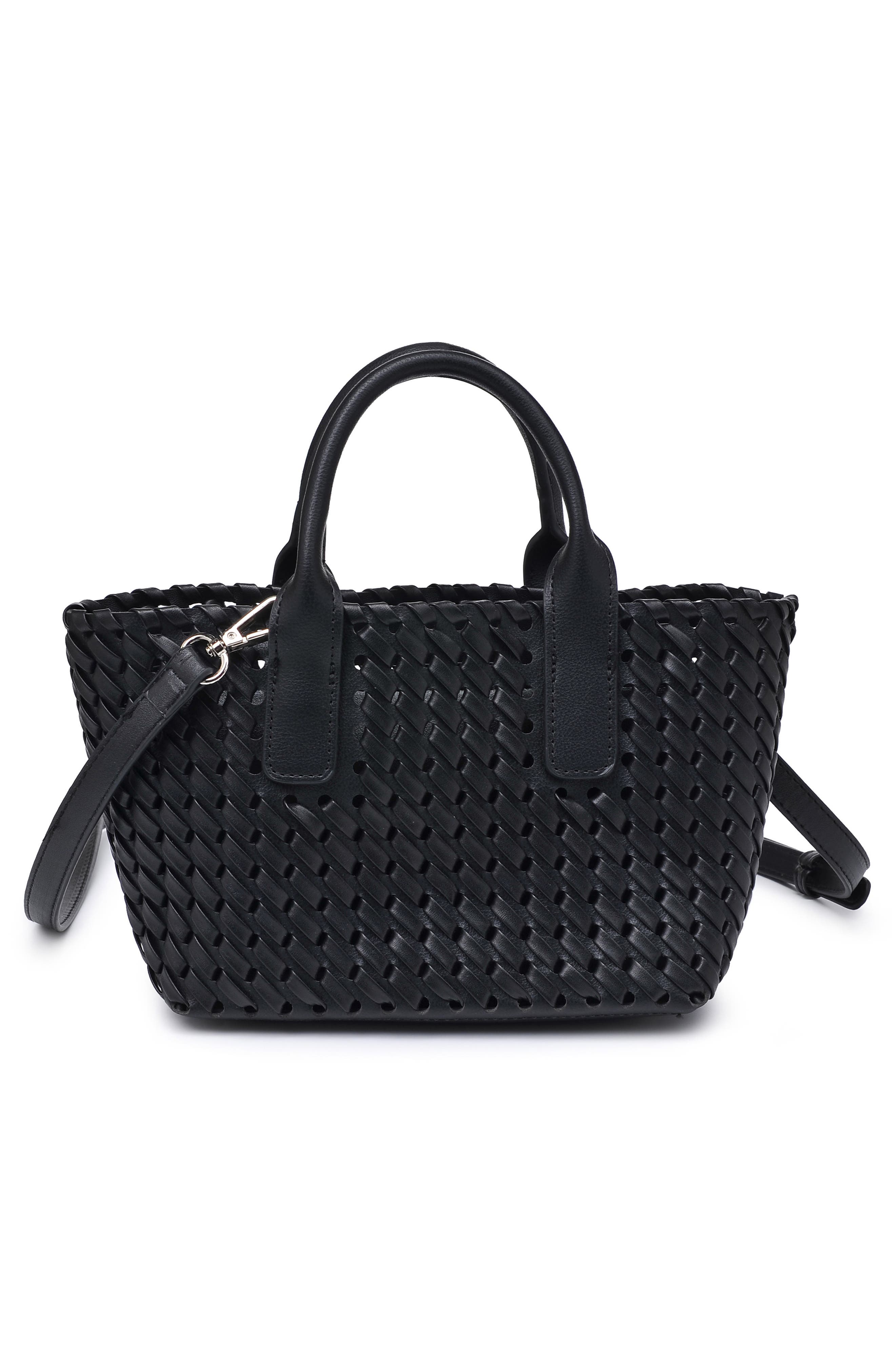 URBAN EXPRESSIONS HANDBAGS Woven Tote Bag, Alternate, color, 