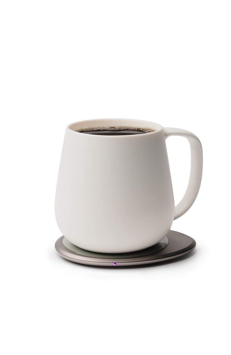OHOM INC Ui+ Self-heating Mug Set, Main, color, Jasmine White