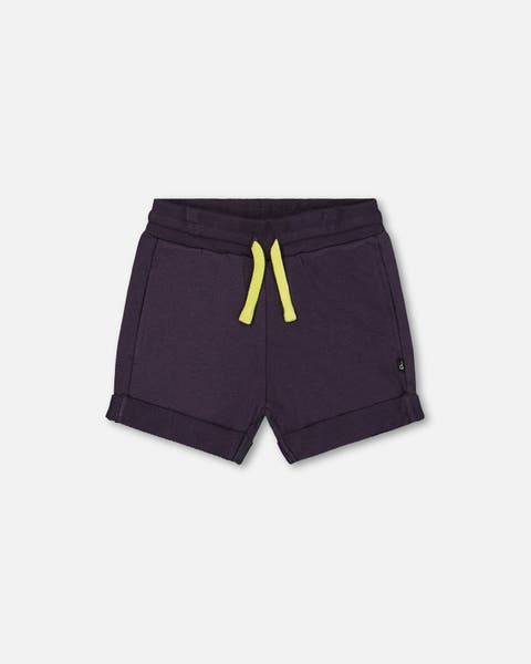 Baby Boy's French Terry Short Dark Gray