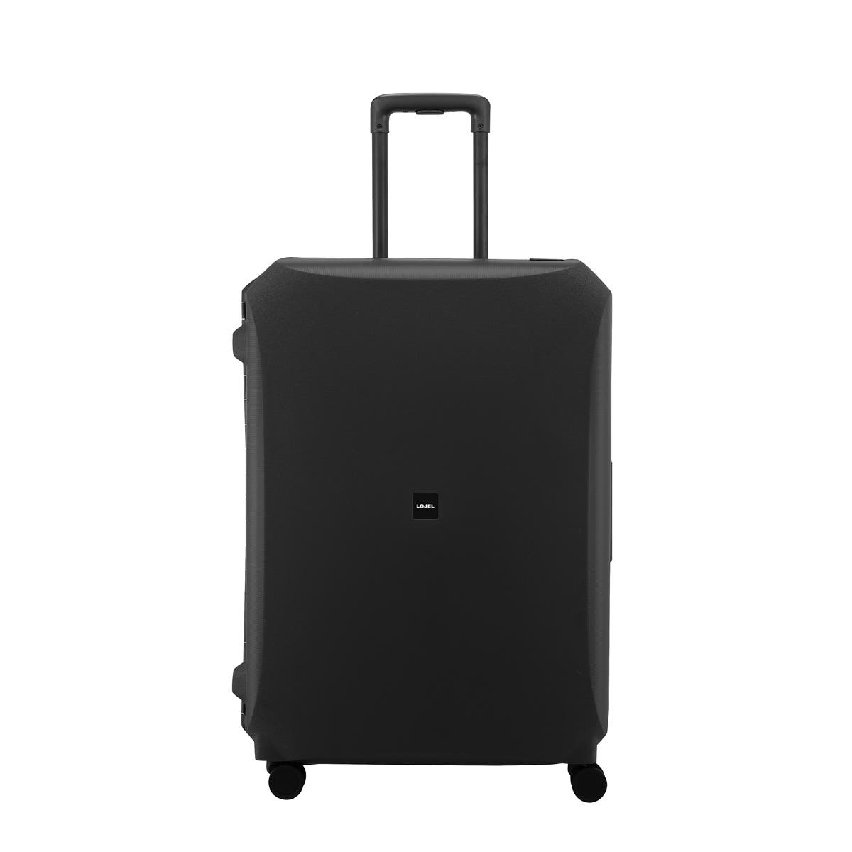 LOJEL Voja Large check in 30 inch Lightweight Luggage, Alternate, color, Midnight Black