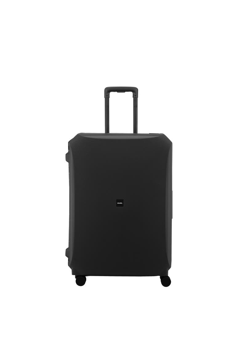 Voja Large check in 30 inch Lightweight Luggage, Alternate, color, Midnight Black