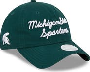 New Era Women's New Era Green Michigan State Spartans Script 9TWENTY Adjustable Hat