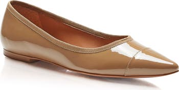 Rebecca store Allen “The Skim” pointy toe patent leather flats