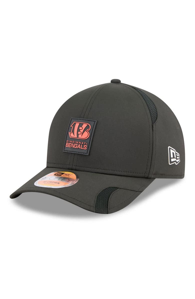 New Era Men's New Era Black Cincinnati Bengals 2025 Sideline  M-Crown 9FORTY Adjustable Hat, Main, color, Black