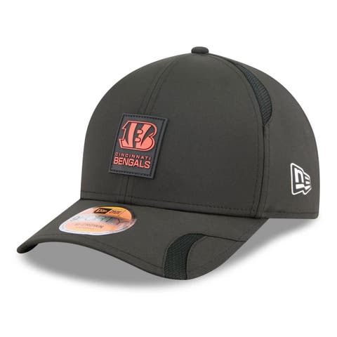 Men's New Era Black Cincinnati Bengals 2025 Sideline  M-Crown 9FORTY Adjustable Hat