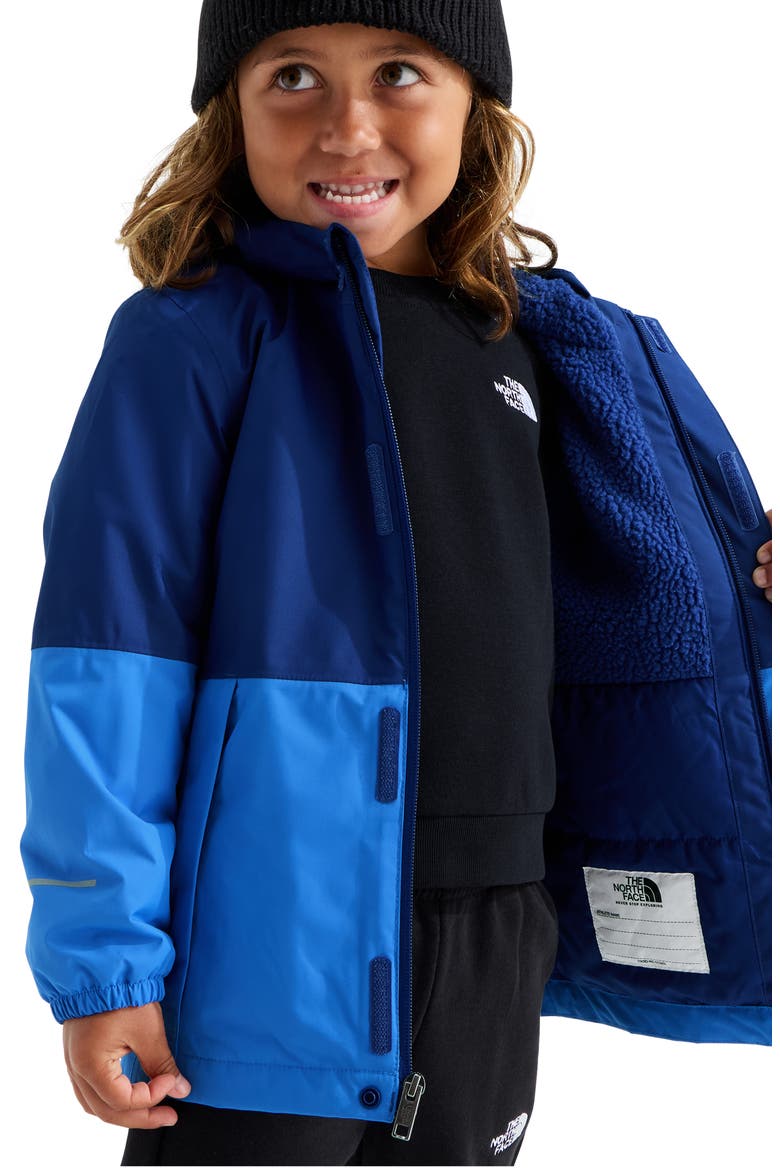 Kids' Antora Waterproof Insulated Rain Jacket, Alternate, color, BOLD BLUE/ ACTIVE BLUE