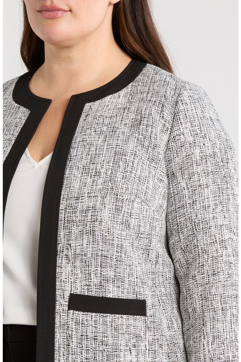 Framed Patch Pocket Jacket, Alternate, color, BLACK MULTI