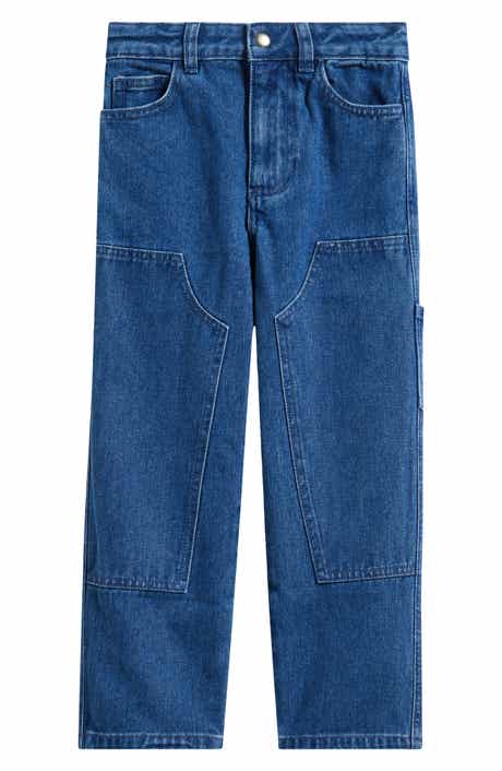 Reiss Kids' Straight Leg Cotton Jeans