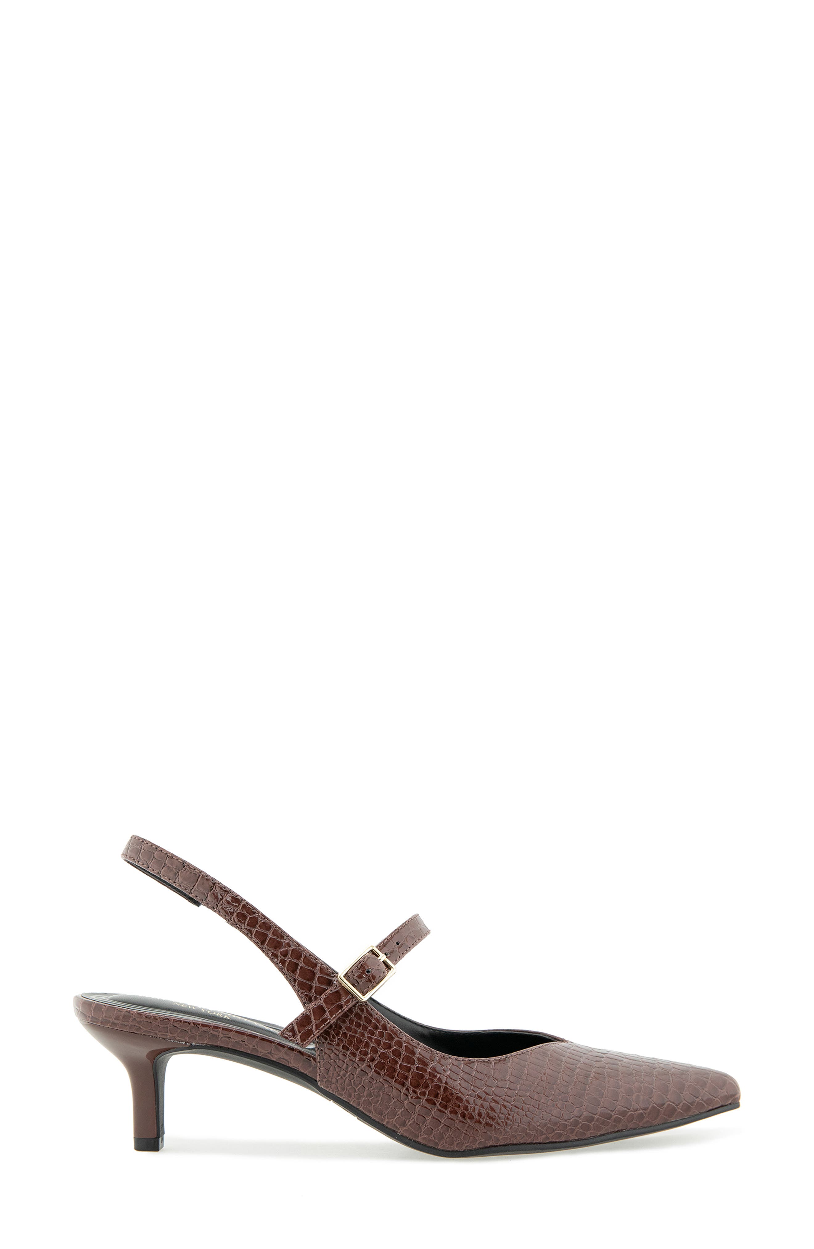 Daray Slingback Pump, Alternate, color, DARK BROWN