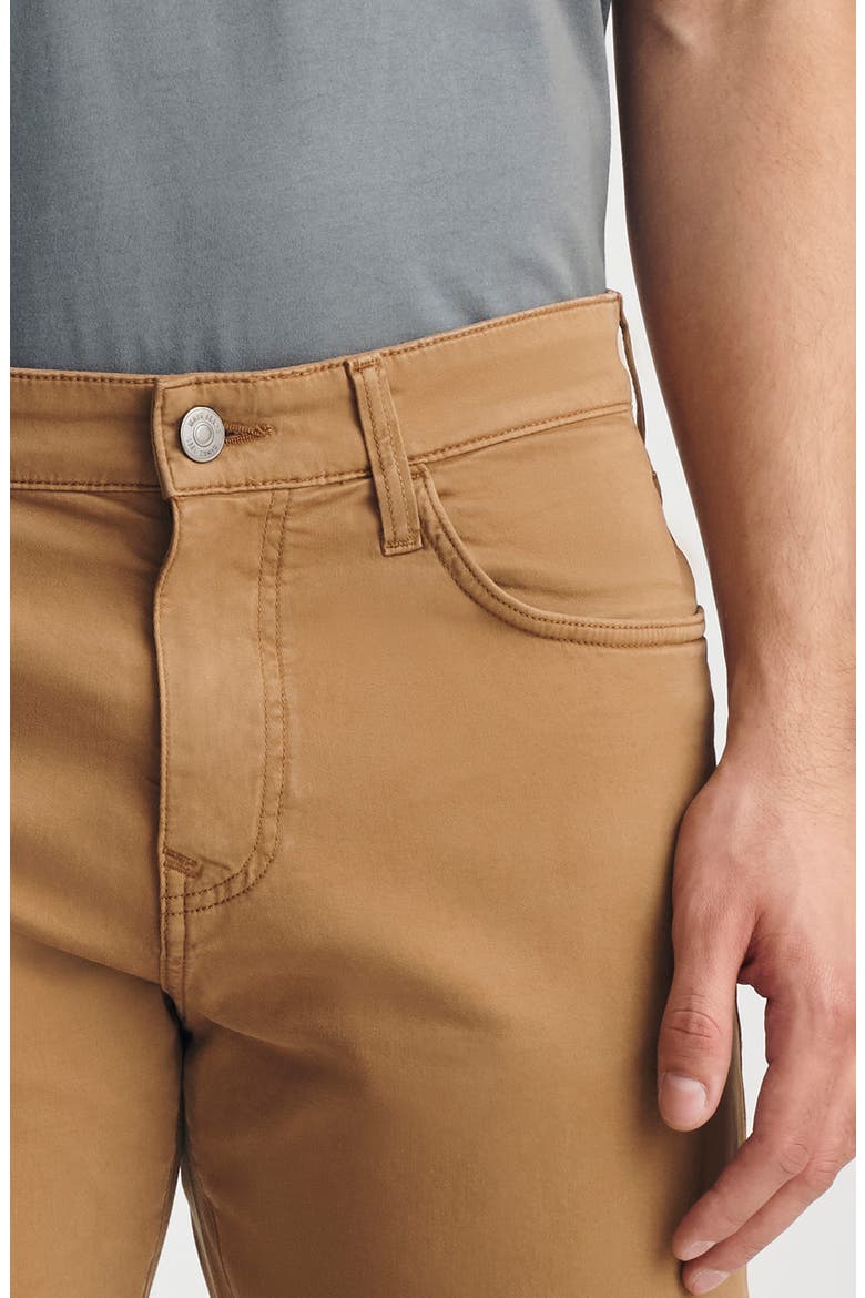 Matt Relaxed Straight Leg Twill Pants, Alternate, color, GOLDEN BROWN TWILL