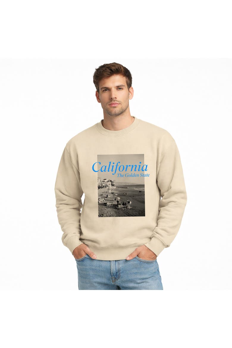 California Golden State Puff Sweatshirt, Main, color, Dust