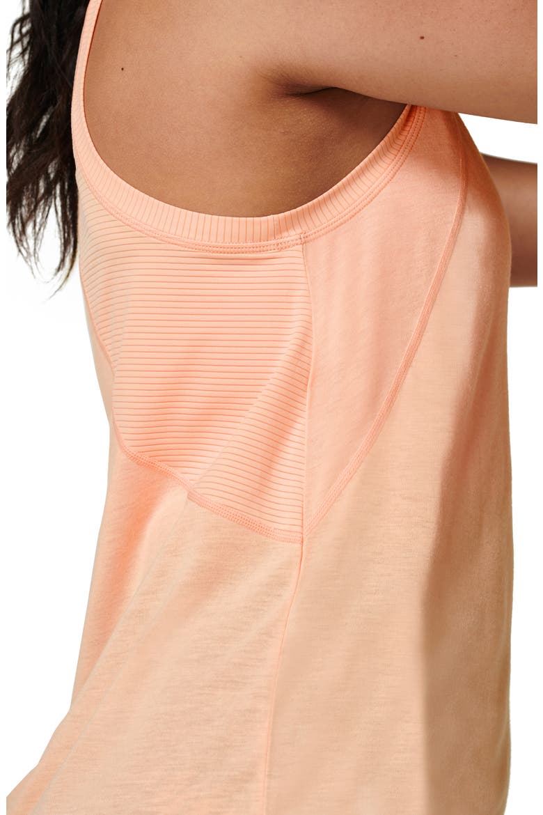 Pacesetter Running Tank, Alternate, color, SUNSET PINK