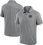 Fanatics Signature Men's Fanatics Signature Black Pittsburgh Steelers Front Office Tech Polo Shirt