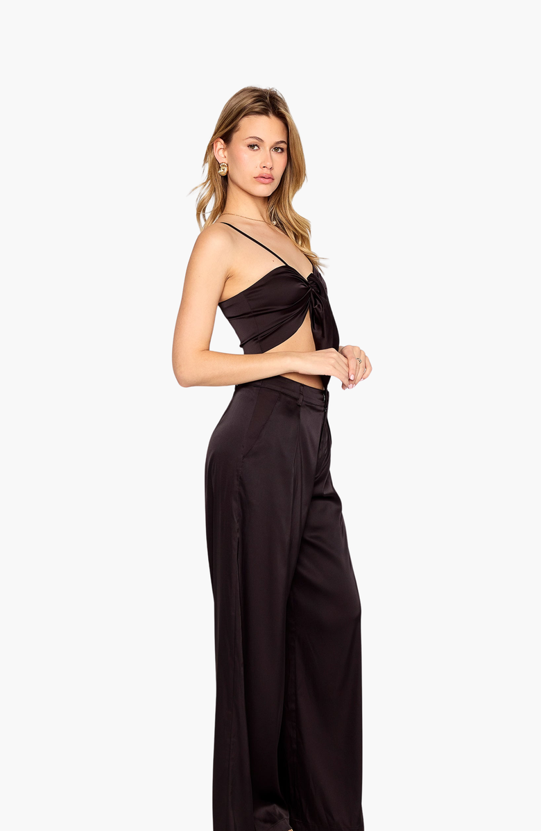 Beach Bunny Swimwear Ramsey Pant, Alternate, color, Black