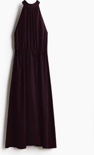 H&M Long Halterneck Dress