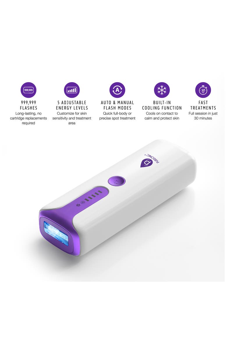 IPL Laser Hair Removal Device, Alternate, color, WHITE