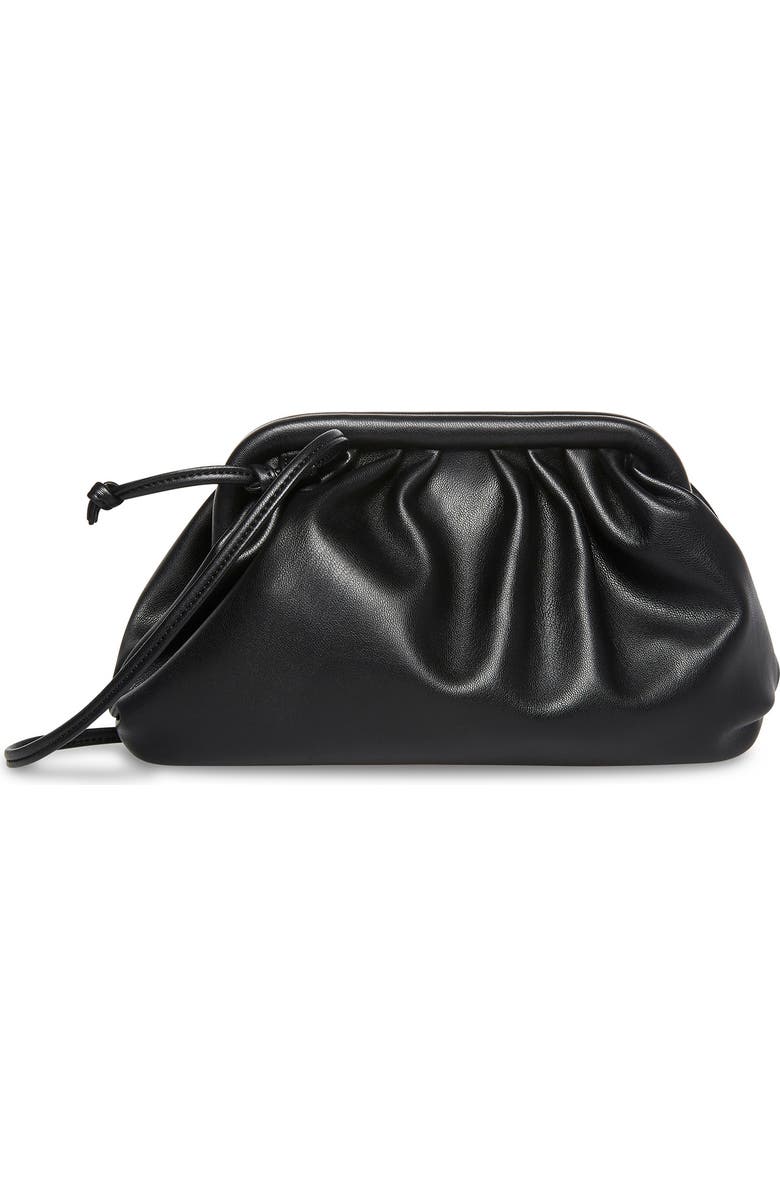 Steve Madden Nikki Faux Leather Crossbody Clutch, Main, color,