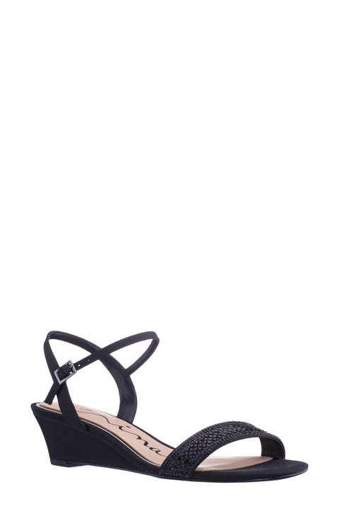 Vonda Ankle Strap Wedge Sandal (Women)
