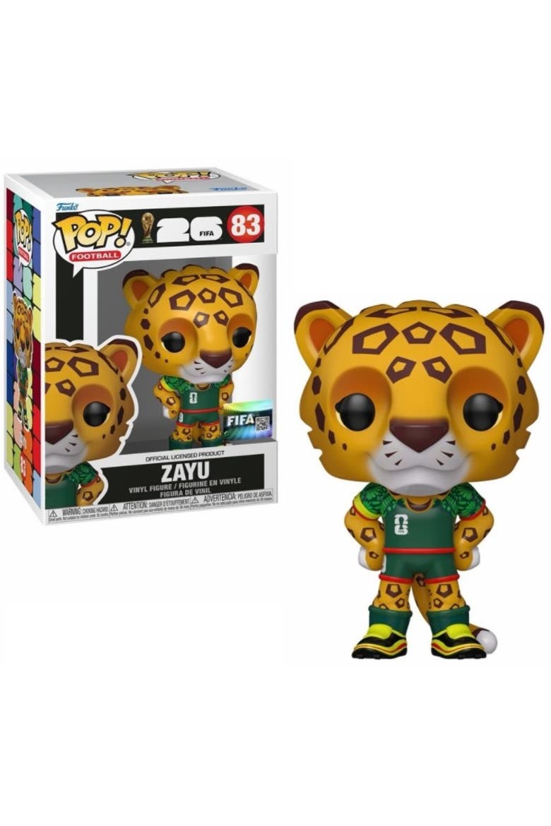Zayu (FIFA World Cup 2026) Funko Pop! Soccer Mascot, Main, color, Multi-Color