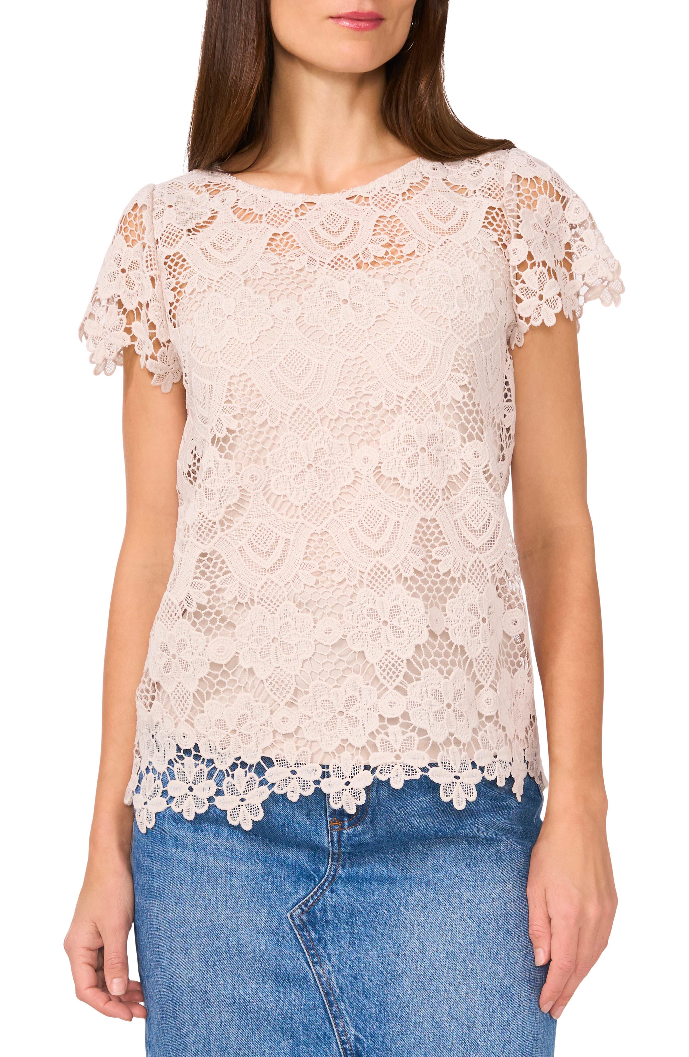 vince camuto linen top