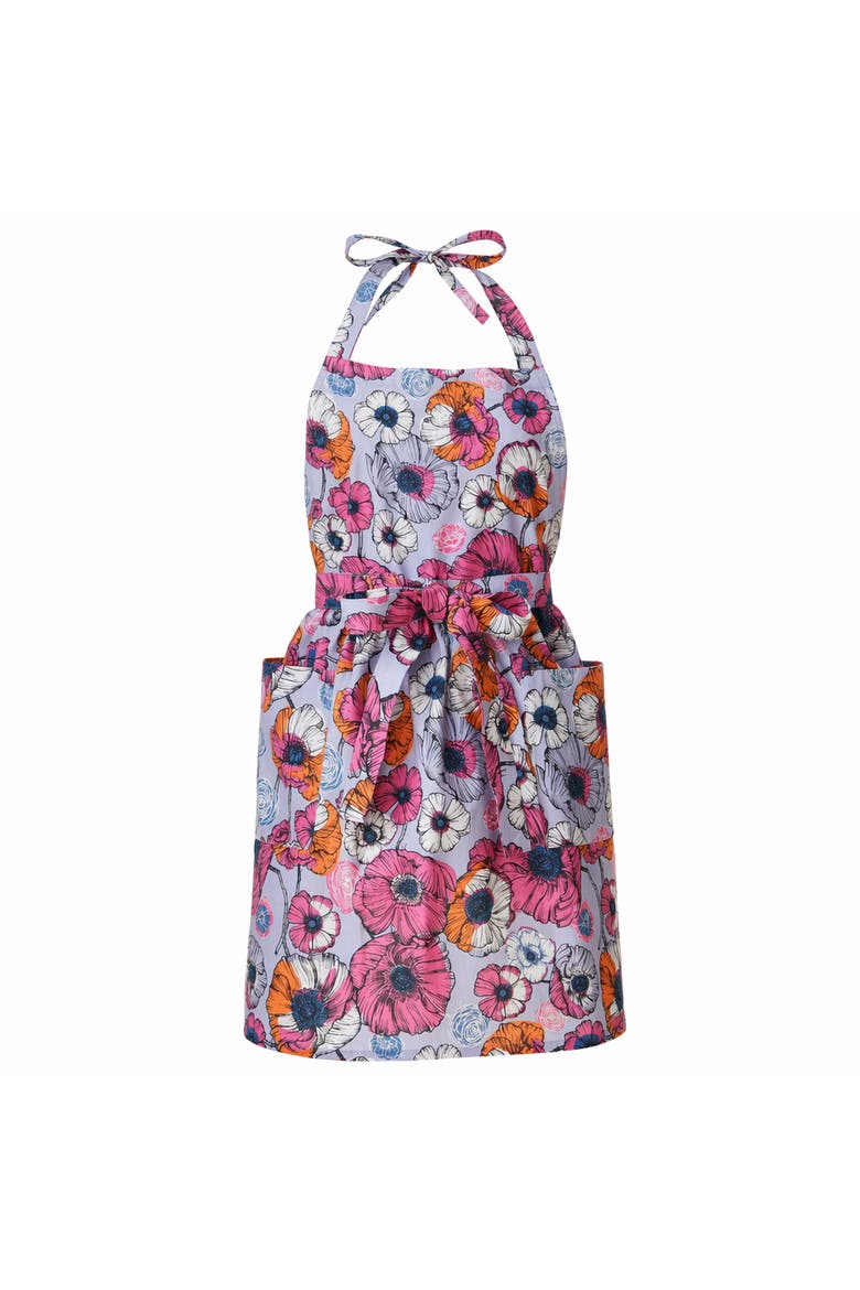 Poppy Apron Multi Cotton Everyday, Main, color, White