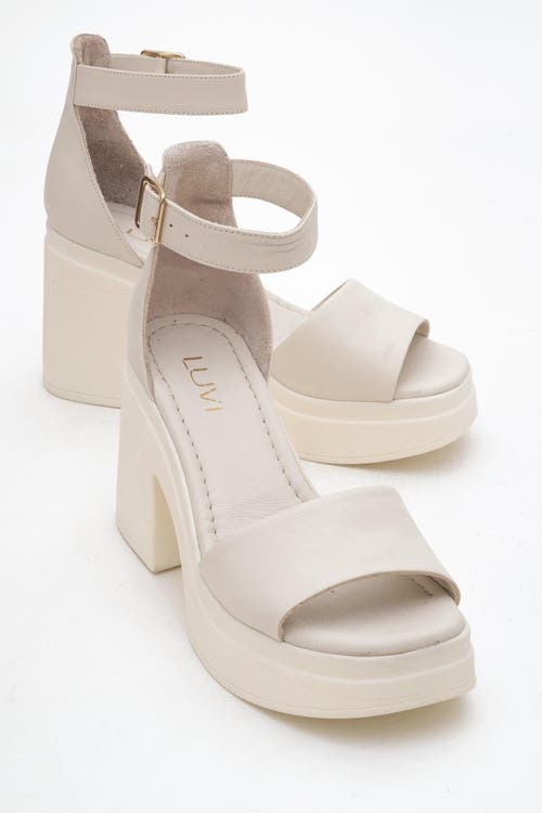 Forever & Always Shoes Margot Leather Platform Sandal