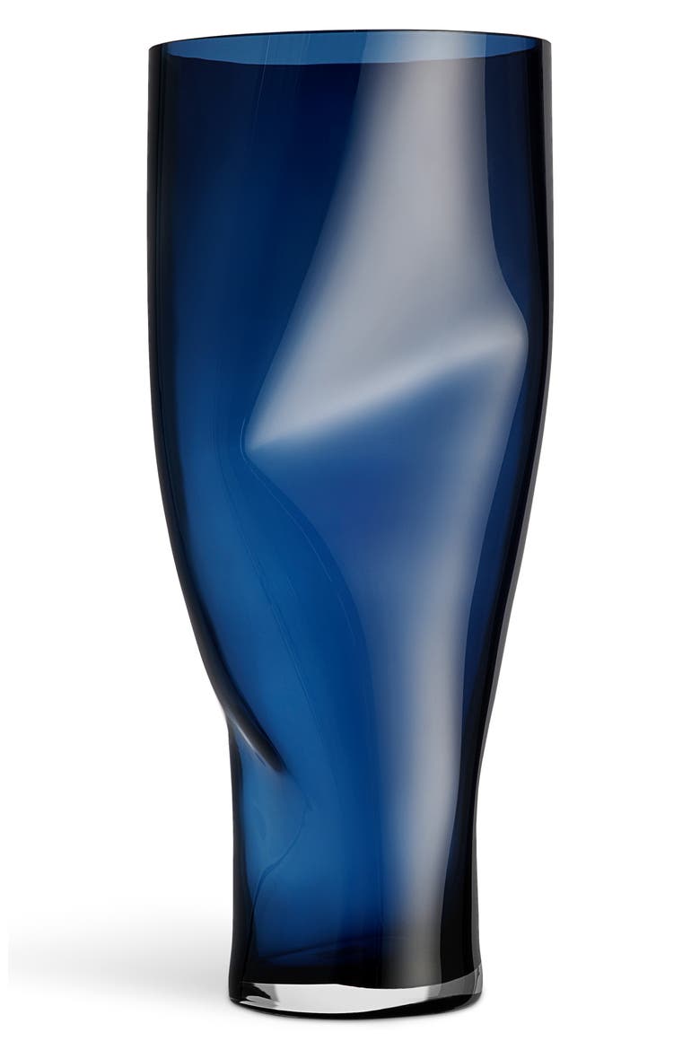 Squeeze Extra Large Vase, Main, color, BLUE