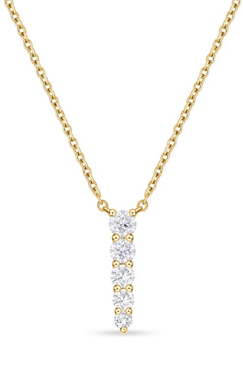 Identity Diamond Pendant Necklace