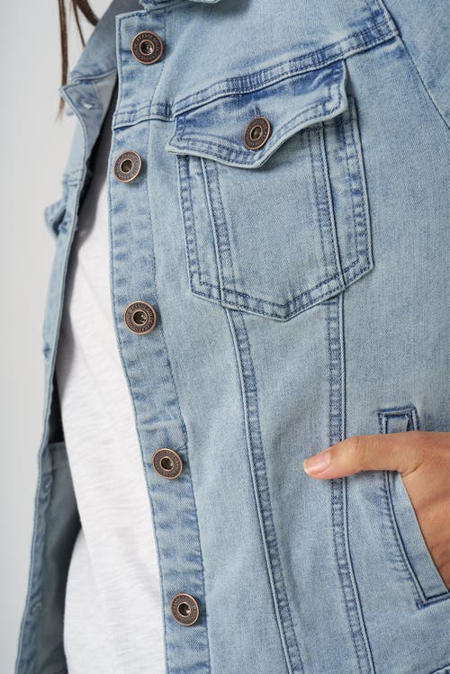 Franne Golde Classic Stretch Denim Jacket
