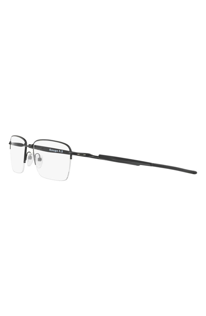 Oakley Gauge 3.2 Blade 54mm Semi Rimless Rectangular Optical Glasses, Alternate, color,