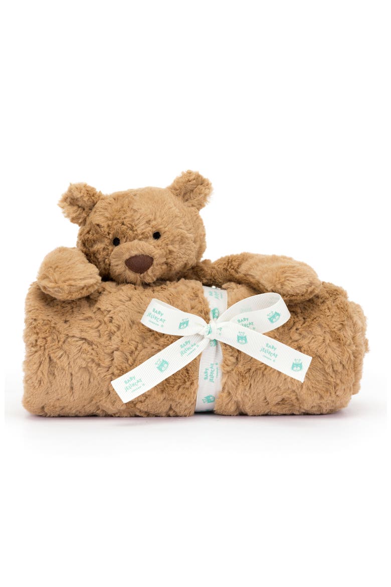 Bartholomew Bear Blankie, Alternate, color, BROWN
