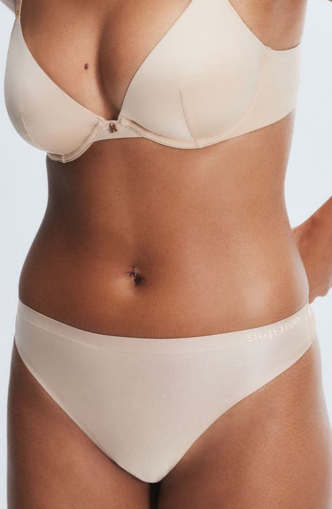 Microfiber No-Show Thong (Regular & Plus)