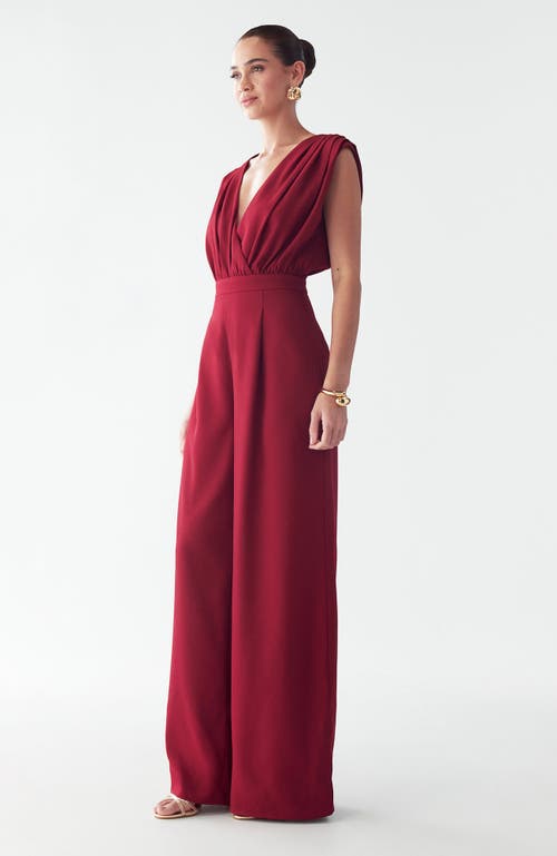 Bwldr Elan Jumpsuit In Red