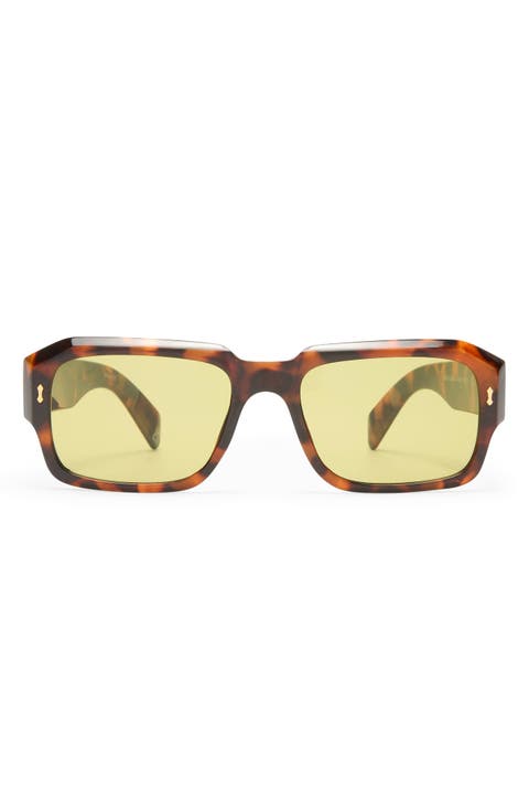 Pluto 53mm Rectangular Sunglasses