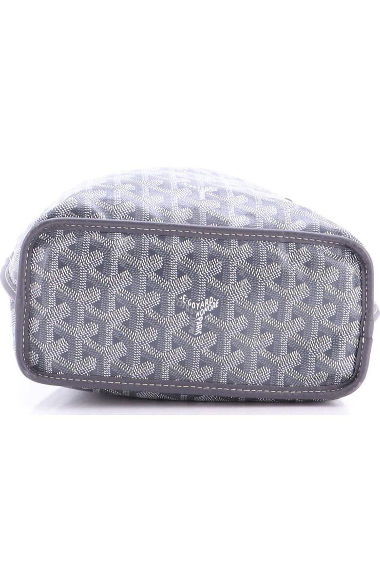 Pre-Owned Goyard Anjou Reversible Tote Coated Canvas Mini, Alternate, color, Gray