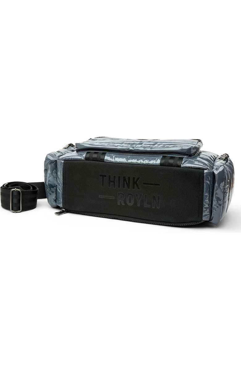 THINK ROYLN Voyager Travel Bag, Alternate, color, Carbon Patent