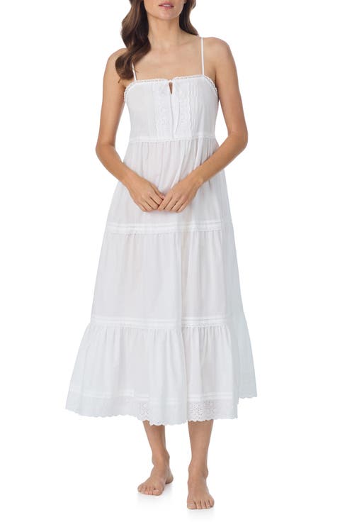 Eyelet Cotton Nightgown