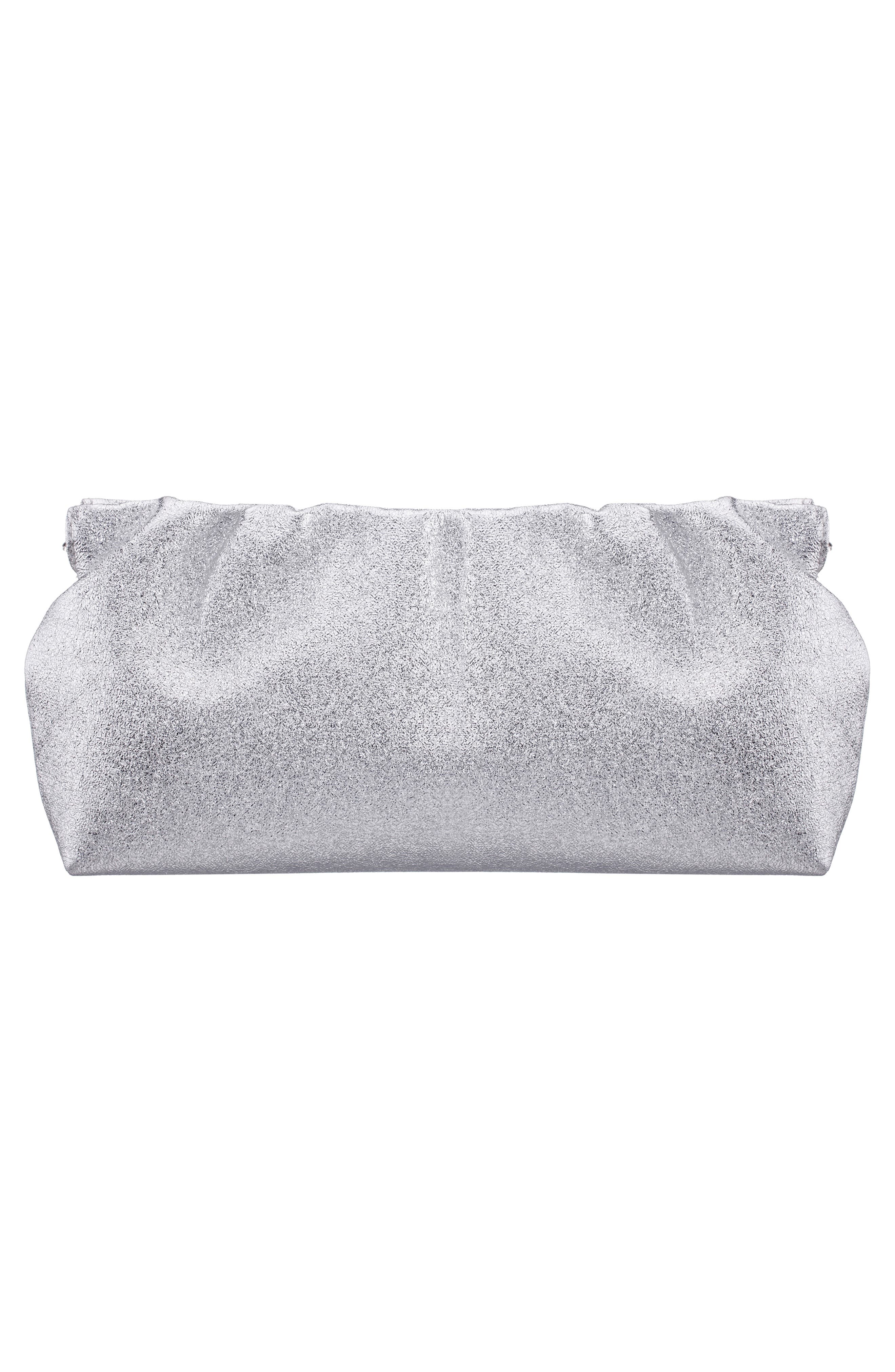 Thea Clutch, Alternate, color, SILVER