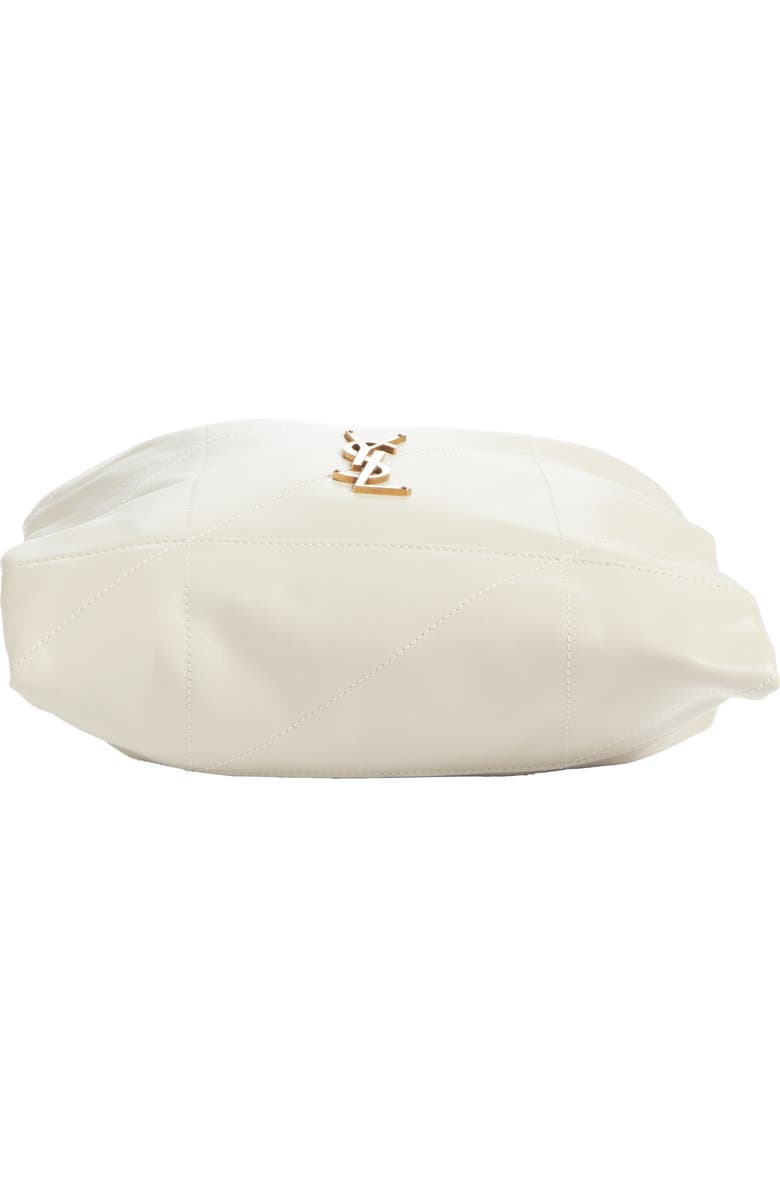 Saint Laurent Jamie 4.3 Patchwork Leather Shoulder Bag, Alternate, color, Cream Soft