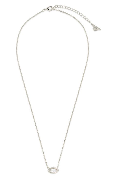 Jamie Marquise Cubic Zirconia Pendant Necklace