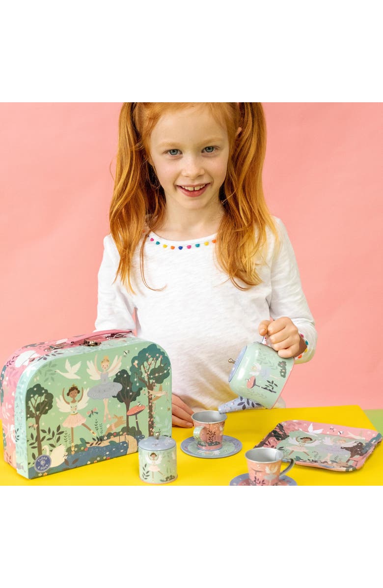 Floss & Rock 9pc Tea Set in Attache, Alternate, color, Enchanted