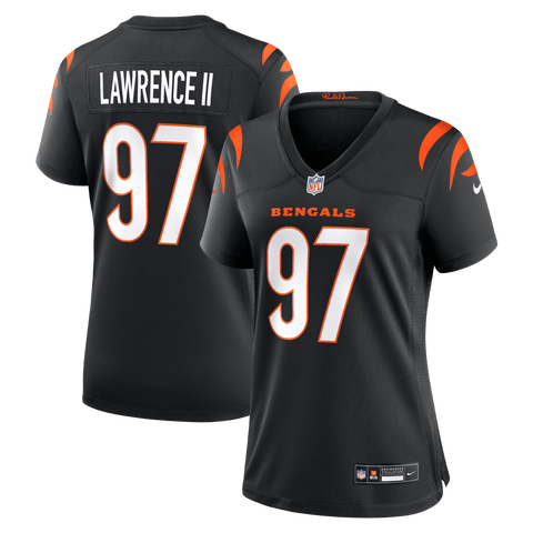 Women's Nike Dexter Lawrence II Black Cincinnati Bengals Game Jersey
