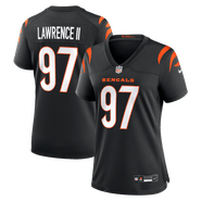 Nike Women's Nike Dexter Lawrence II Black Cincinnati Bengals Game Jersey