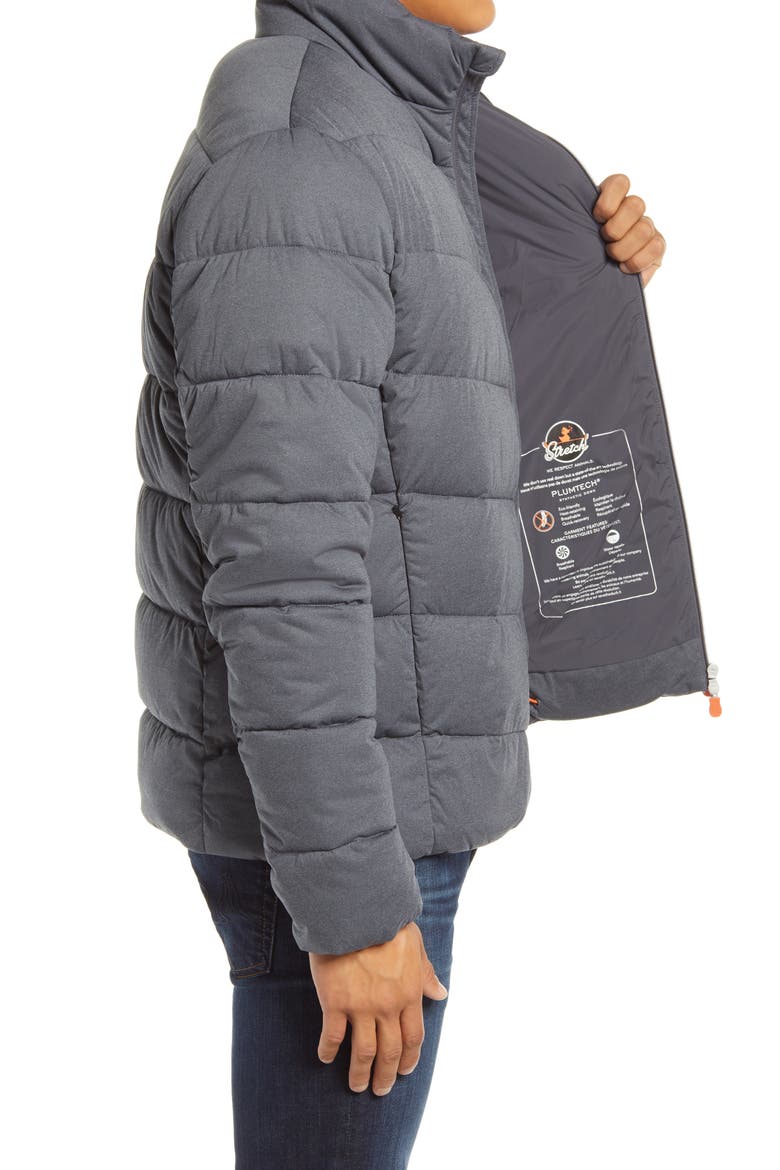 Waterproof Puffer Jacket, Alternate, color, OPAL GREY MELANGE