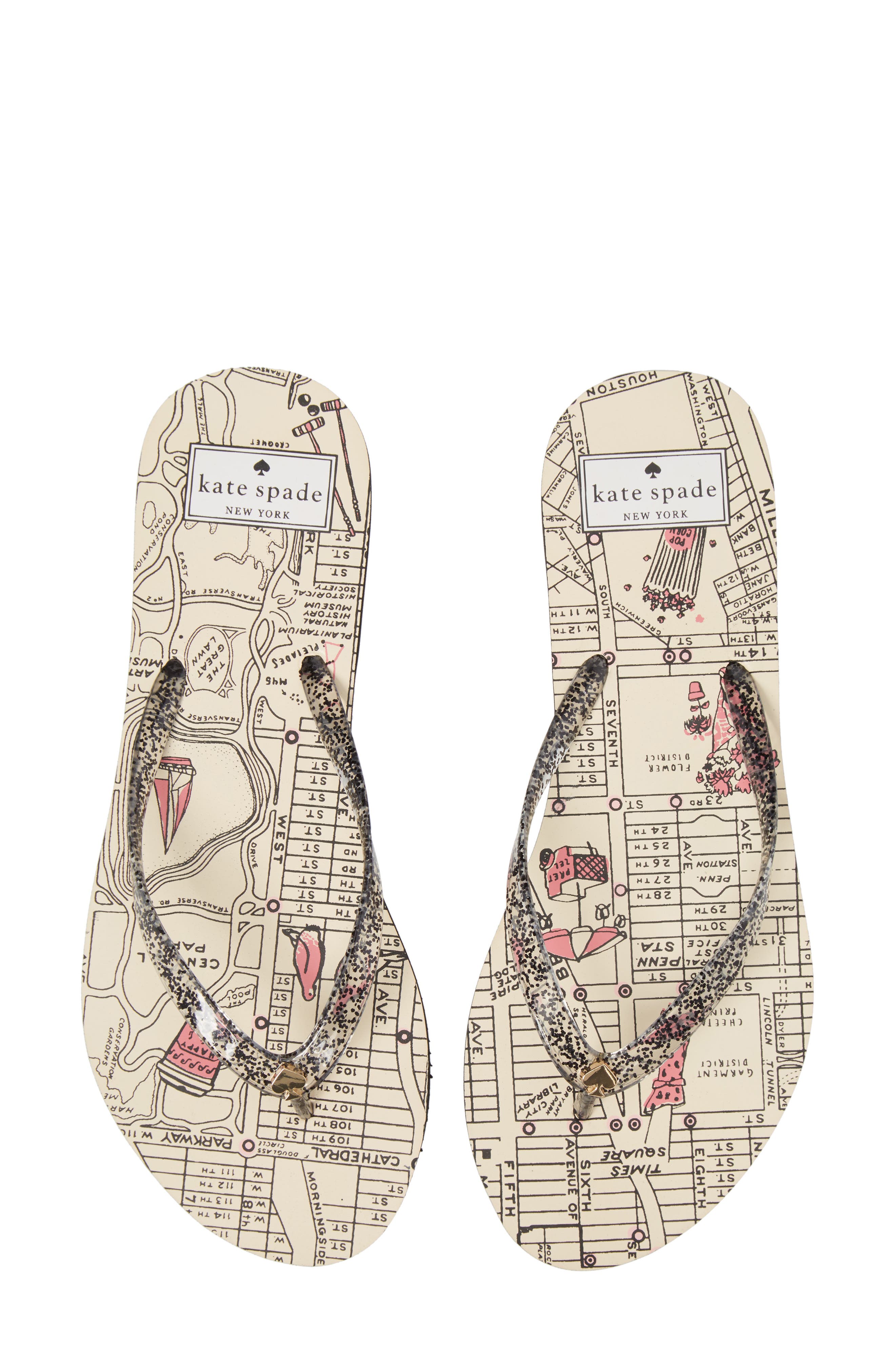 'nassau' flip flop, Main, color, SMOKE