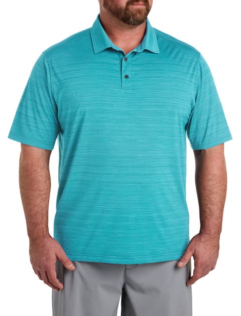 Big & Tall Performance Space-Dyed Polo Shirt